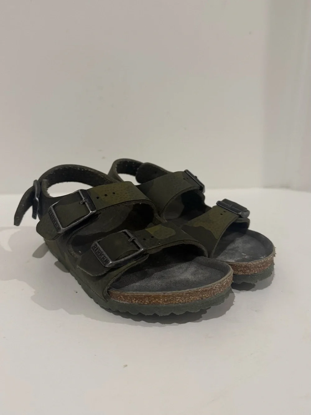 Toddler Camo Birkenstock Milano Sandals